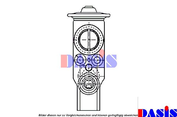 AKS DASIS Расширительный клапан, кондиционер 840145N